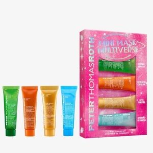Peter Thomas Roth Mini Mask Multiverse Kit - Pink, Green, Orange, Gold, Blue